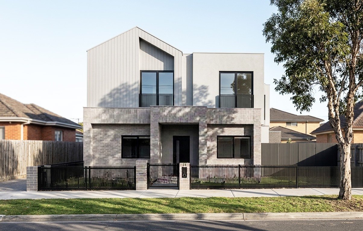 Contemporary townhouse development design in Melbourne by TNA Architecture